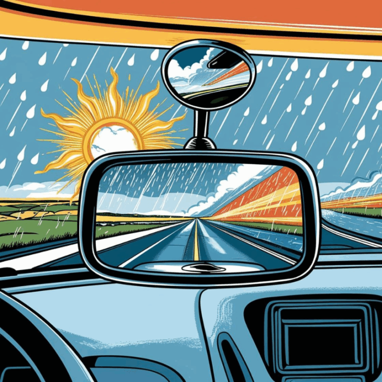 Your Tiny Rearview Mirror